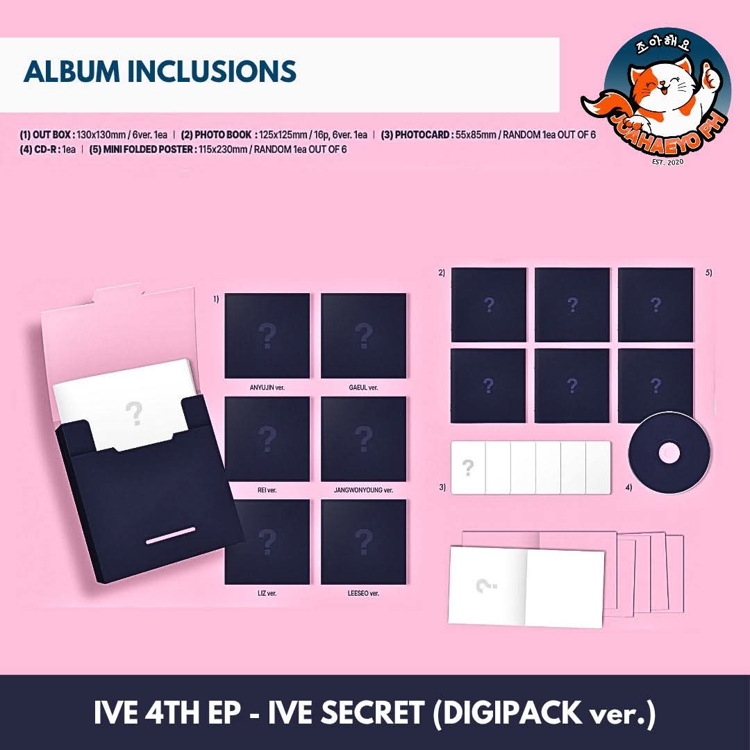 IVE 4TH MINI ALBUM - IVE SECRET