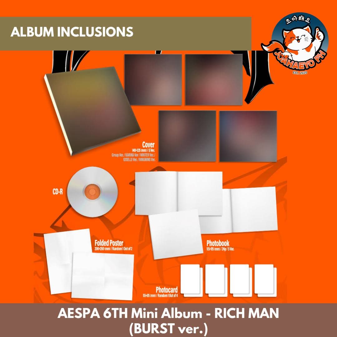 AESPA THE 6TH ALBUM - RICH MAN