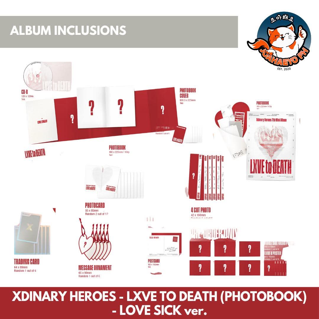 Xdinary Heroes 7th Mini Album - LXVE to DEATH