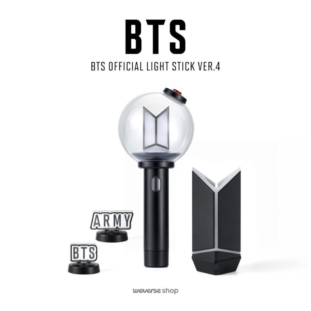 BTS OFFICIAL LIGHT STICK VER.4 - KOREA ADDRESS RENTAL (OWN CHECKOUT)