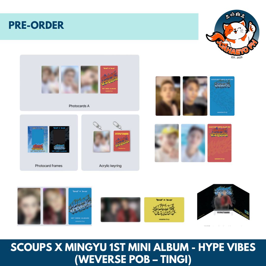 SCOUPS X MINGYU THE 1ST MINI ALBUM - HYPE VIBES