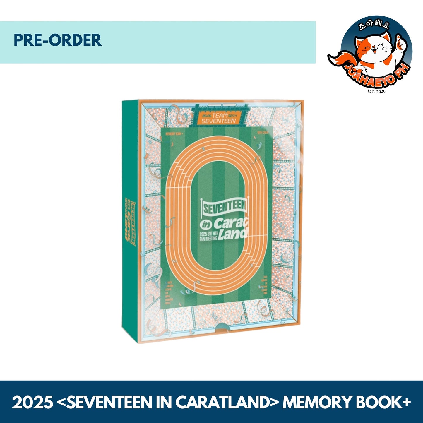 2025 SEVENTEEN in Carat Land - Memory Book+