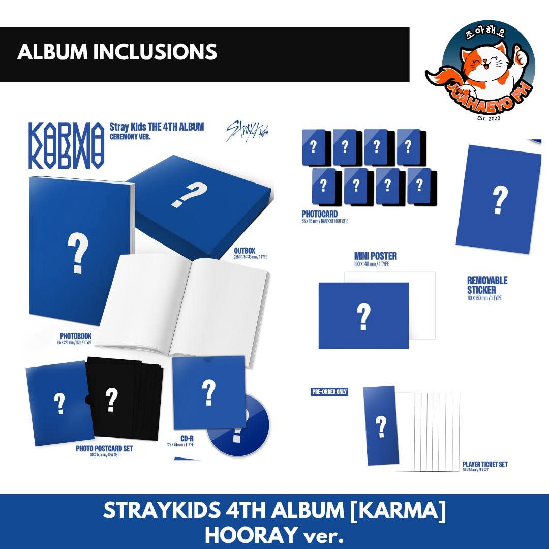 STRAY KIDS 4TH ALBUM - KARMA