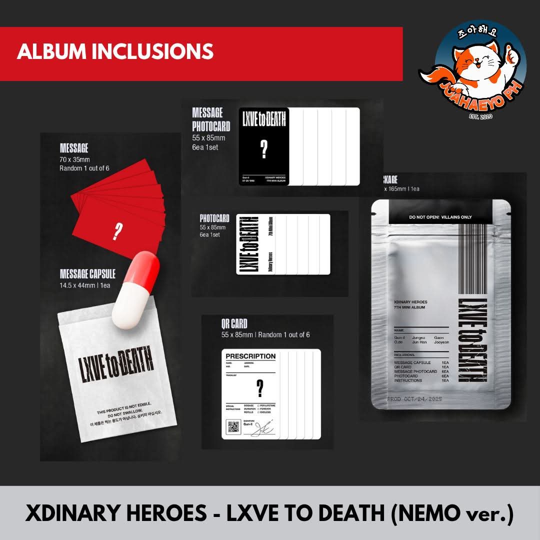Xdinary Heroes 7th Mini Album - LXVE to DEATH