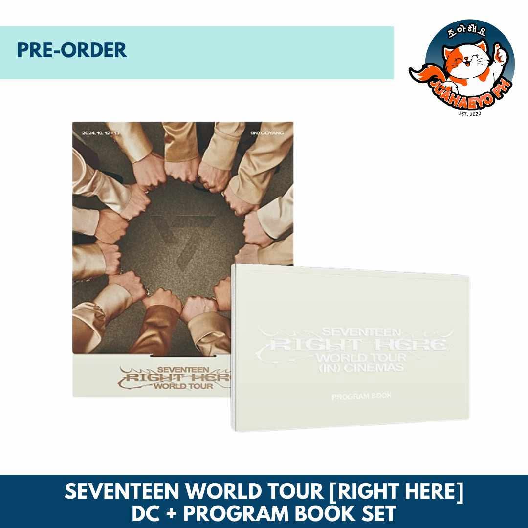 SEVENTEEN WORLD TOUR RIGHT HERE - DIGITAL CODE & PROGRAM BOOK SET
