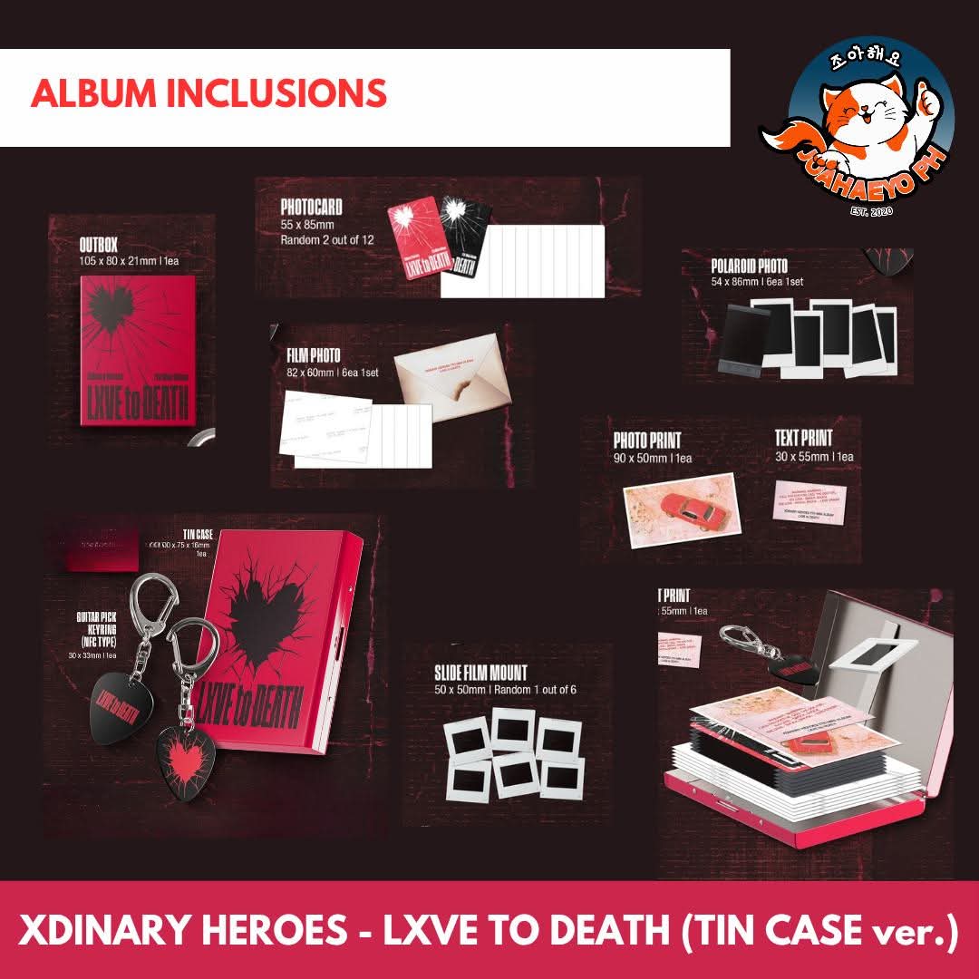 Xdinary Heroes 7th Mini Album - LXVE to DEATH