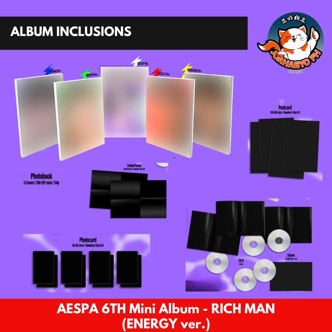 AESPA THE 6TH ALBUM - RICH MAN