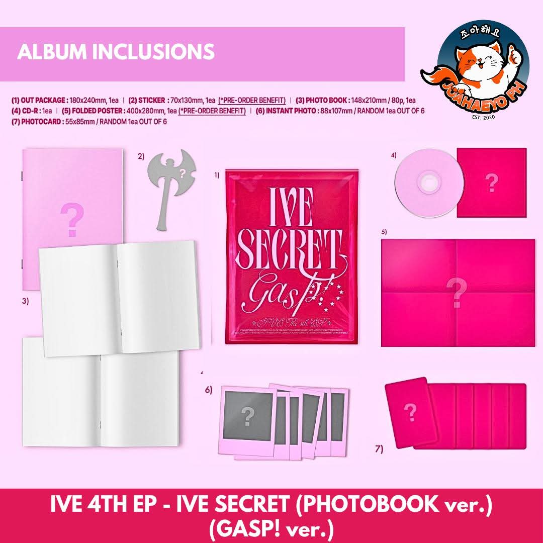 IVE 4TH MINI ALBUM - IVE SECRET