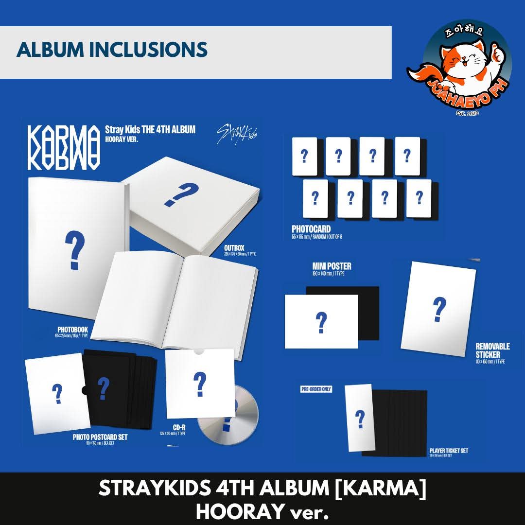 STRAY KIDS 4TH ALBUM - KARMA