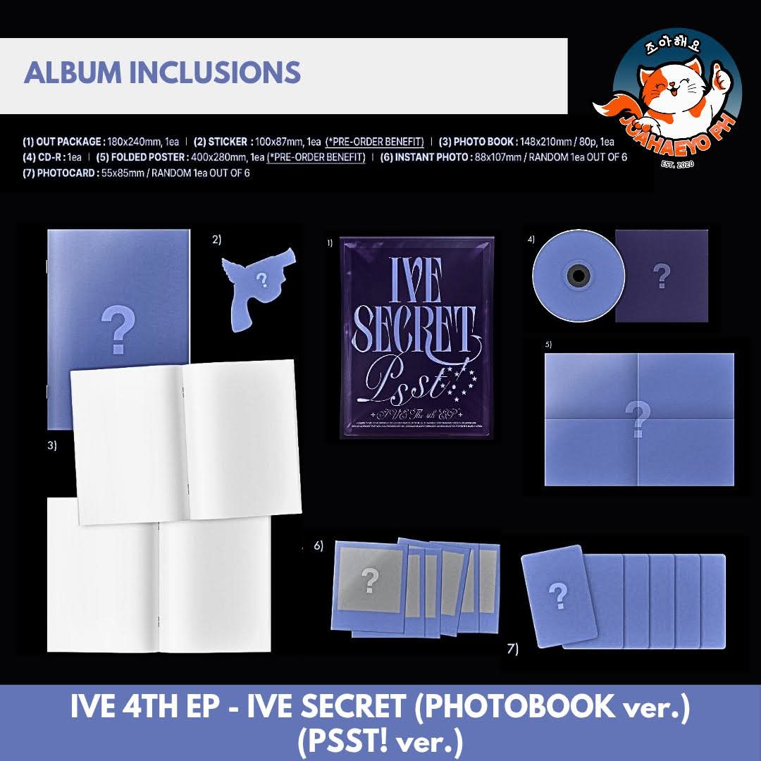 IVE 4TH MINI ALBUM - IVE SECRET
