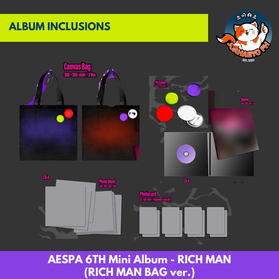AESPA THE 6TH ALBUM - RICH MAN