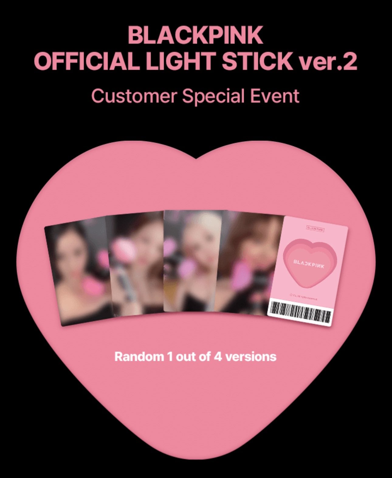 BLACKPINK OFFICIAL LIGHT STICK VERSION 2