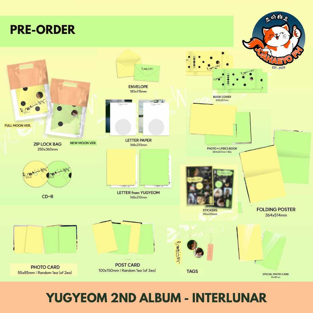 YUGYEOM 2ND ALBUM: INTERLUNAR