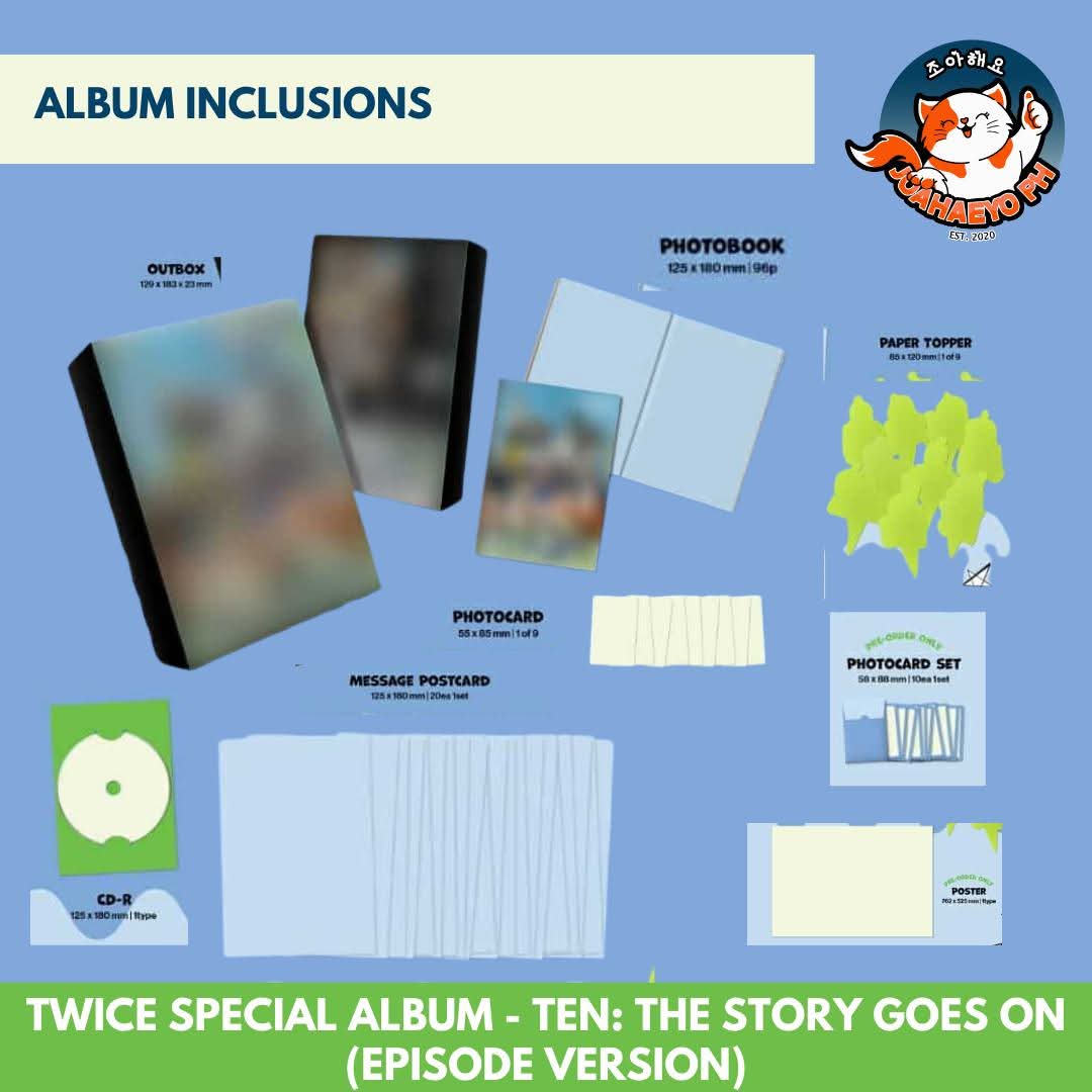 TWICE SPECIAL ALBUM TEN: The Story Goes On