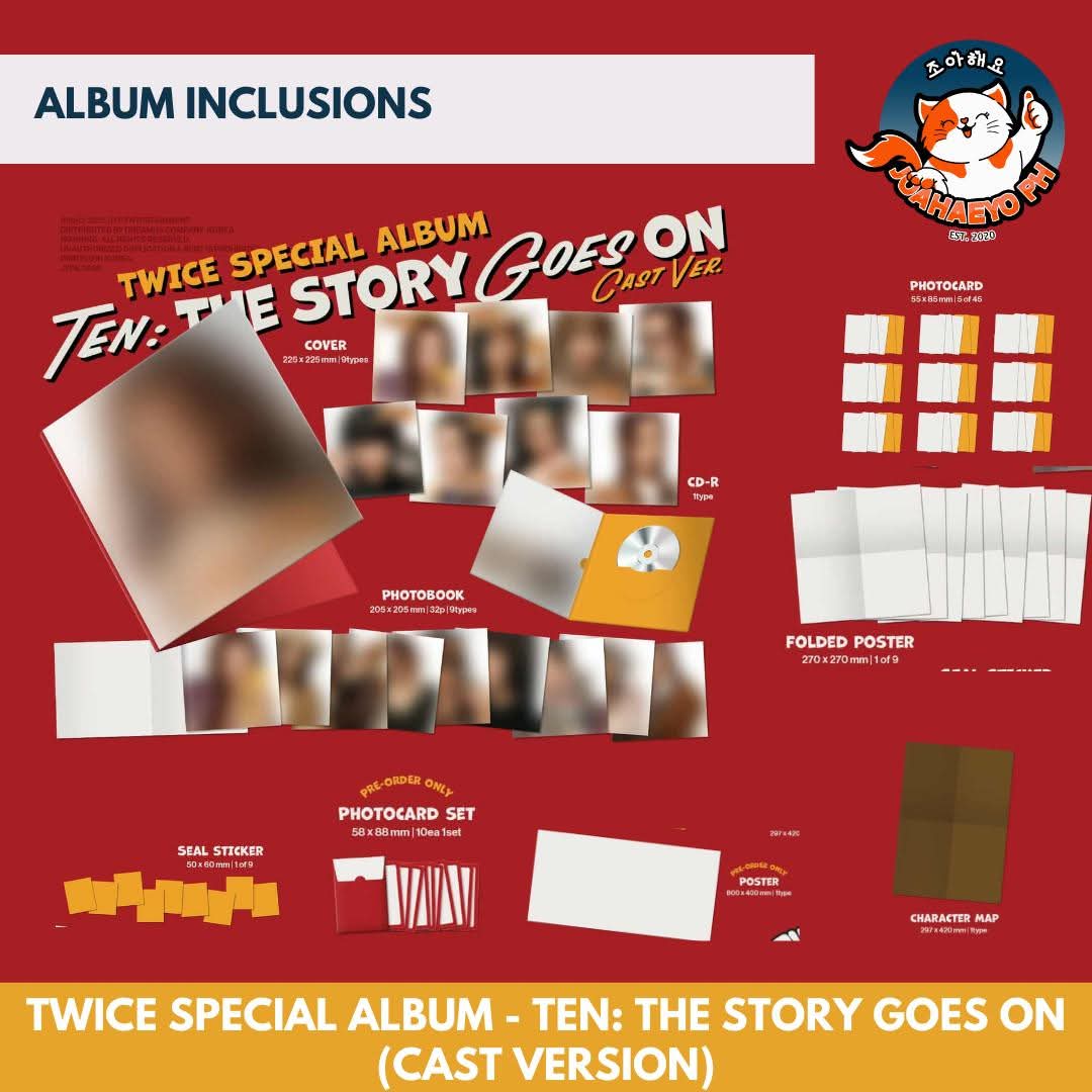 TWICE SPECIAL ALBUM TEN: The Story Goes On