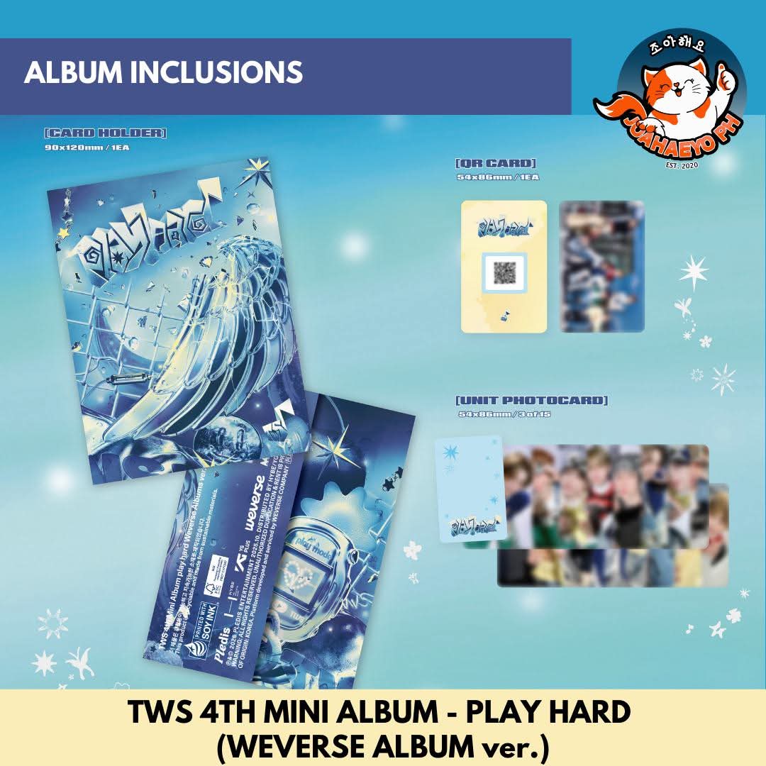 TWS 4TH MINI ALBUM - PLAY HARD