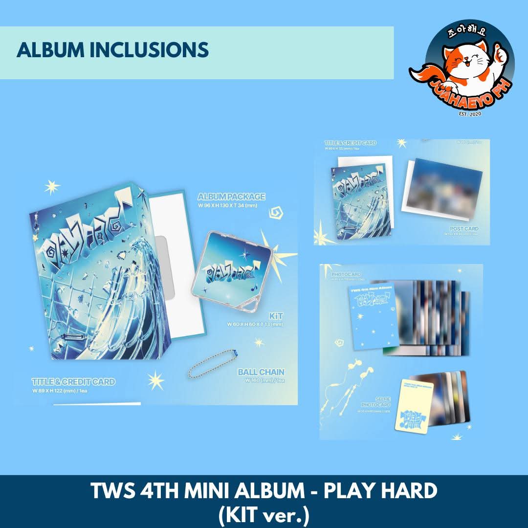 TWS 4TH MINI ALBUM - PLAY HARD