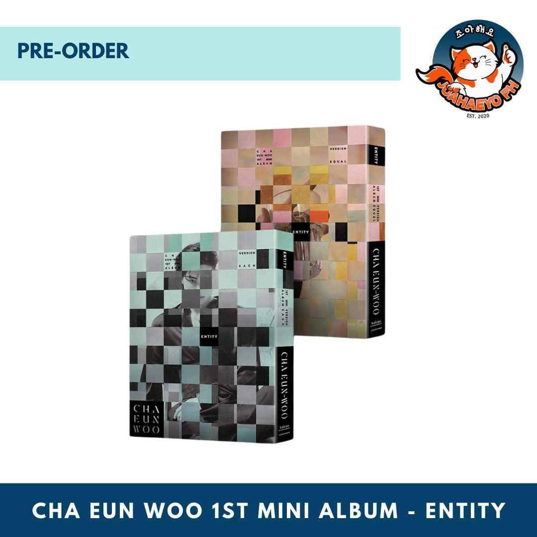 CHA EUN WOO 1ST MINI ALBUM ENTITY