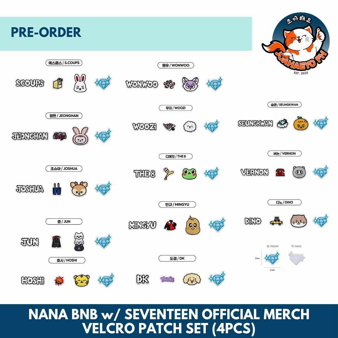 (1/2) SEVENTEEN NANA BNB OFFICIAL MERCH