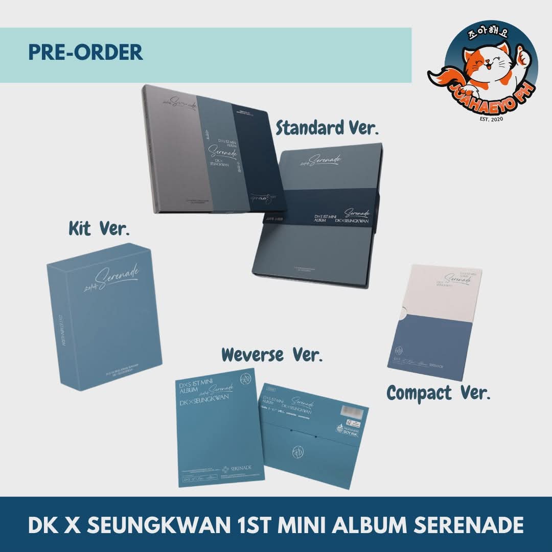 DK X SEUNGKWAN 1ST MINI ALBUM SERENADE | KPOP MERCH JOAHAEYO PH