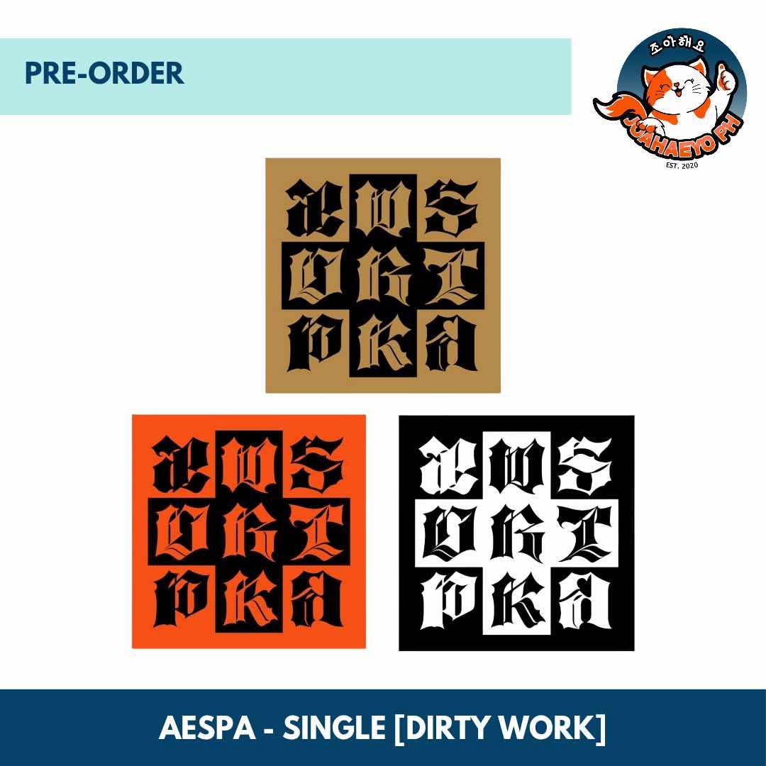 AESPA SINGLE ALBUM - DIRTY WORK