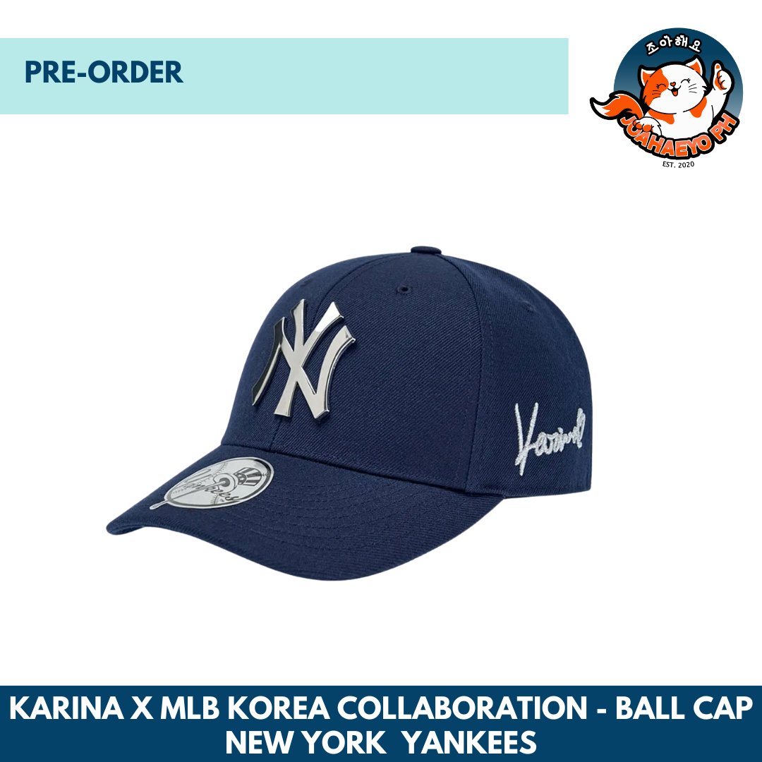 KARINA X MLB EXCLUSIVE KOREA COLLABORATION (BALL CAP NEW