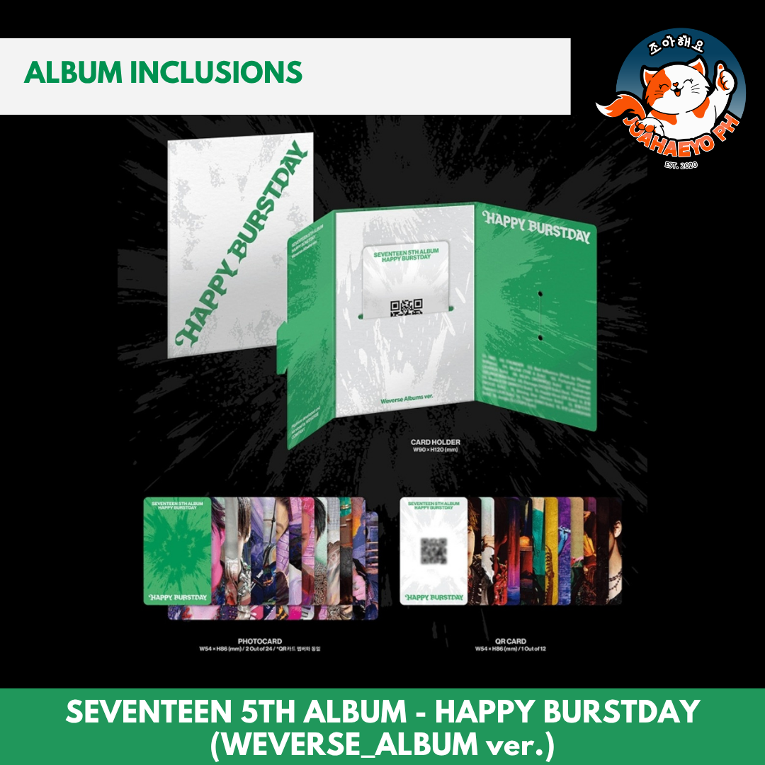 SEVENTEEN 5th Album HAPPY BURSTDAY SPECIAL