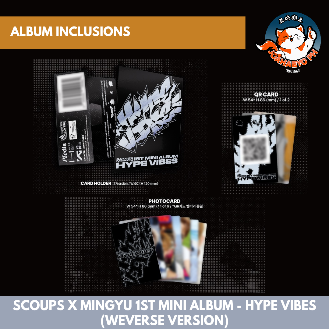 SCOUPS X MINGYU THE 1ST MINI ALBUM - HYPE VIBES