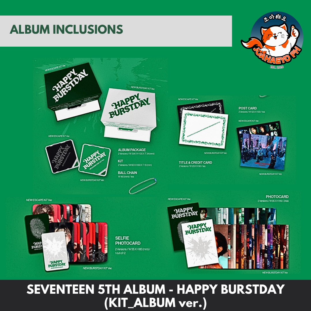 SEVENTEEN 5th Album HAPPY BURSTDAY SPECIAL