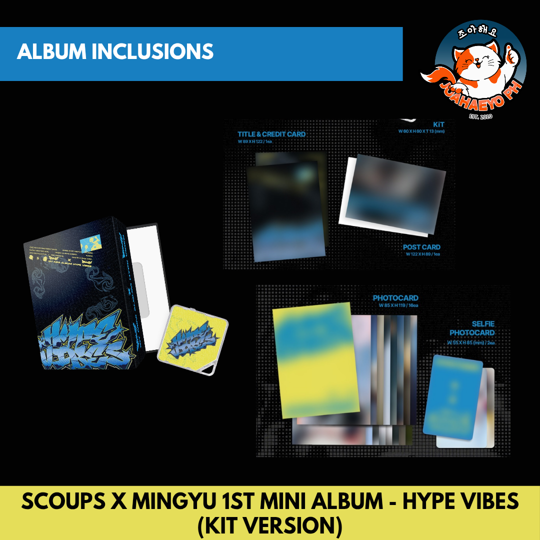 SCOUPS X MINGYU THE 1ST MINI ALBUM - HYPE VIBES