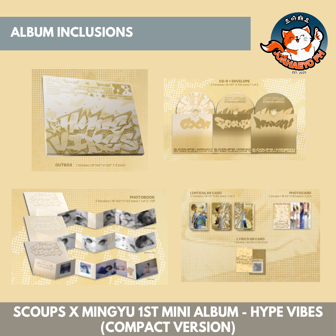 SCOUPS X MINGYU THE 1ST MINI ALBUM - HYPE VIBES