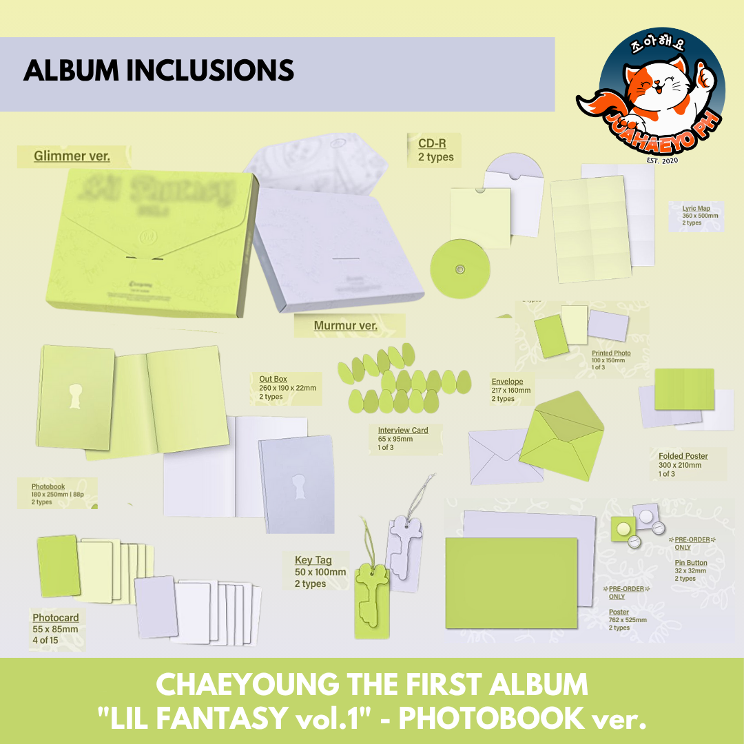 CHAEYOUNG THE FIRST ALBUM - LIL FANTASY VOL. 1