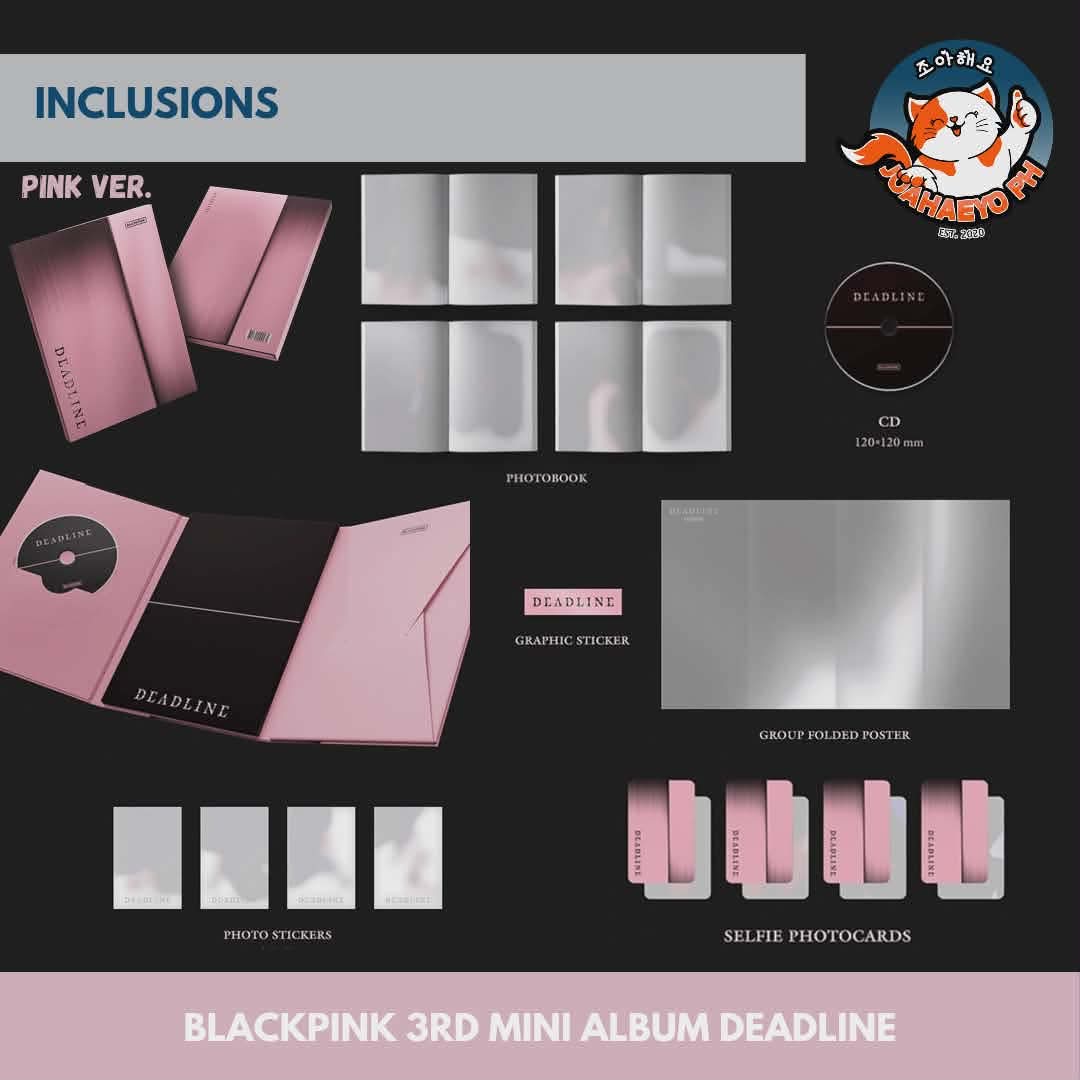 BLACKPINK 3RD MINI ALBUM - DEADLINE