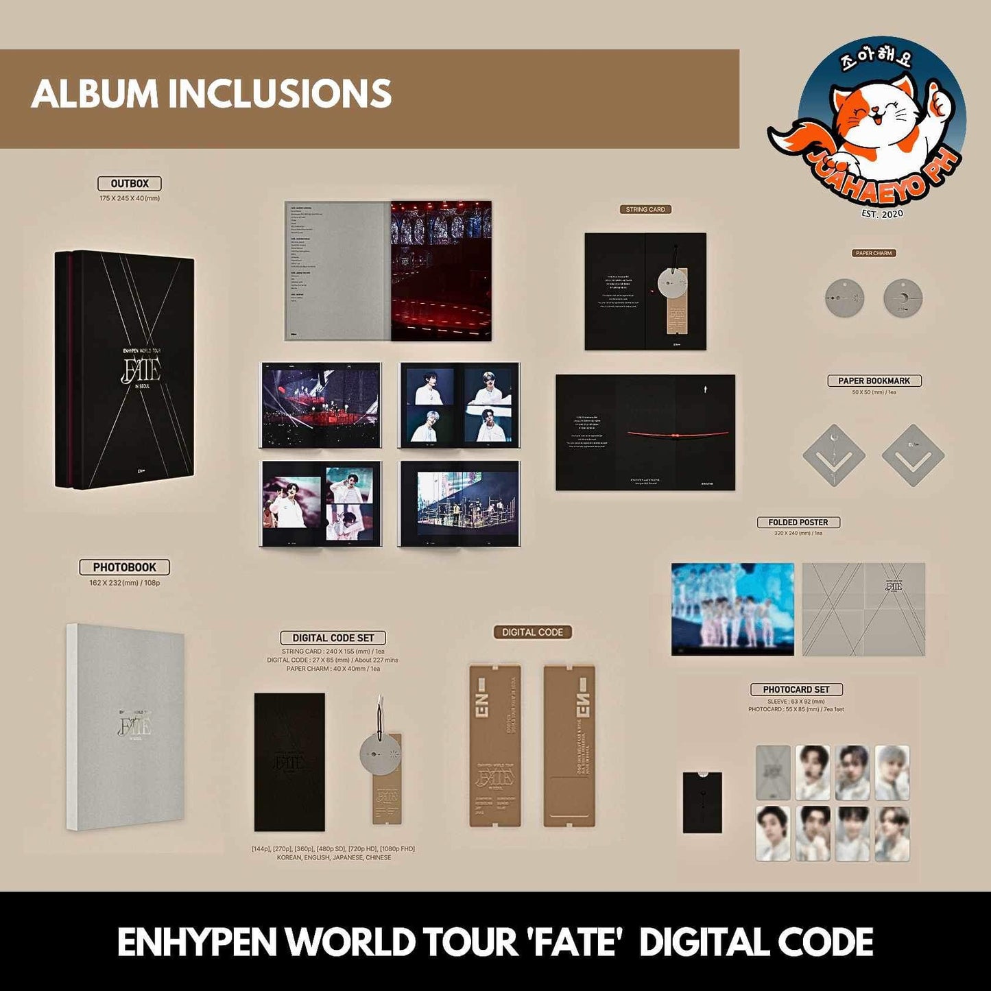 ENHYPEN WORLD TOUR ‘FATE’ IN SEOUL + OTHER STORIEs