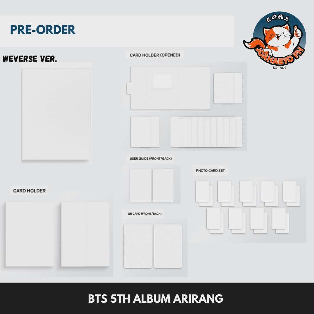 BTS THE 5TH ALBUM - ARIRANG