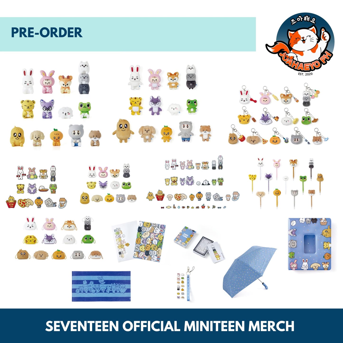 [2/2] SEVENTEEN MINITEEN - HOUSE PARTY OFFICIAL CHARACTER