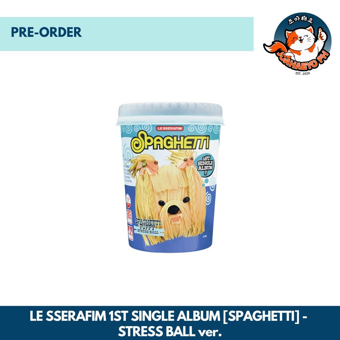 LE SSERAFIM 1st Single Album SPAGHETTI