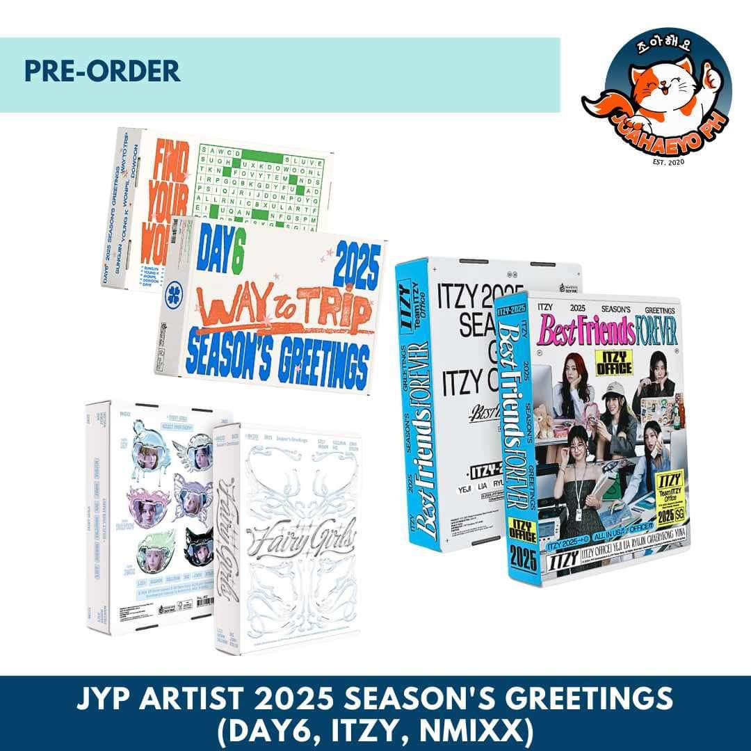 JYP ARTISTS’ 2025 SEASON’S GREETINGS - ITZY NMIXX DAY6