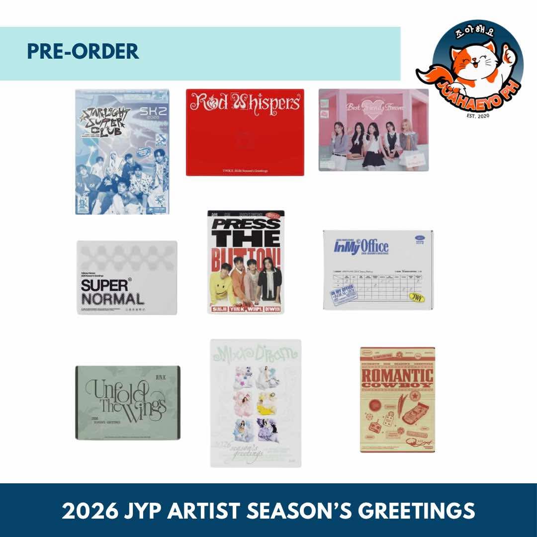 2026 JYP ARTISTS SEASON'S GREETINGS (STRAY KIDS, TWICE, ITZY, DAY6, NMIXX, XDINARY HEROES)