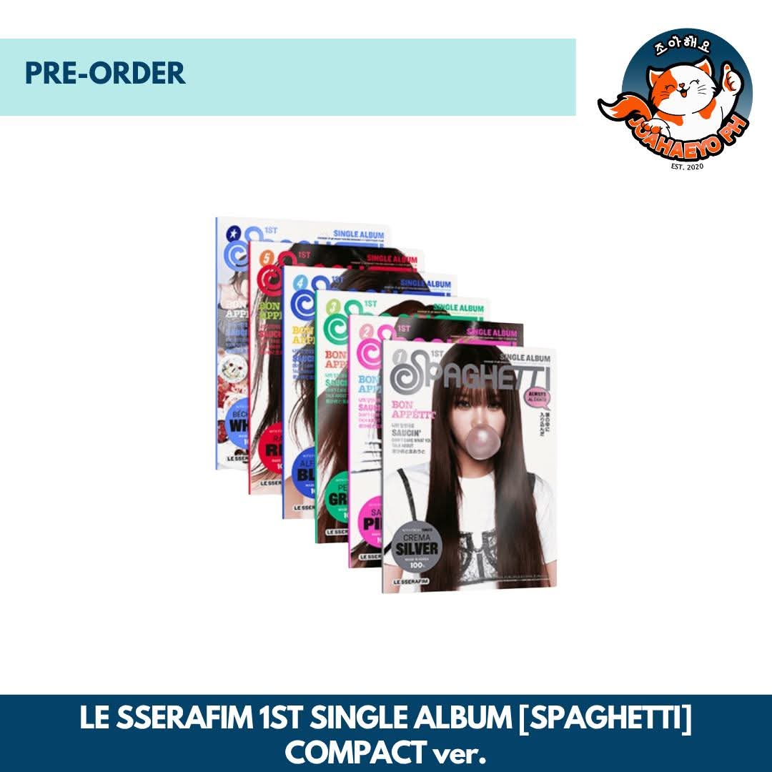 LE SSERAFIM 1st Single Album SPAGHETTI