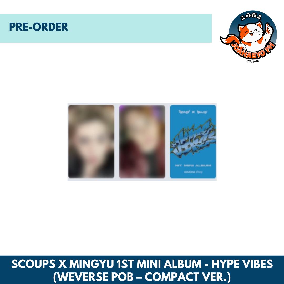 [POB TINGI] SCOUPS X MINGYU THE 1ST MINI ALBUM - HYPE VIBES