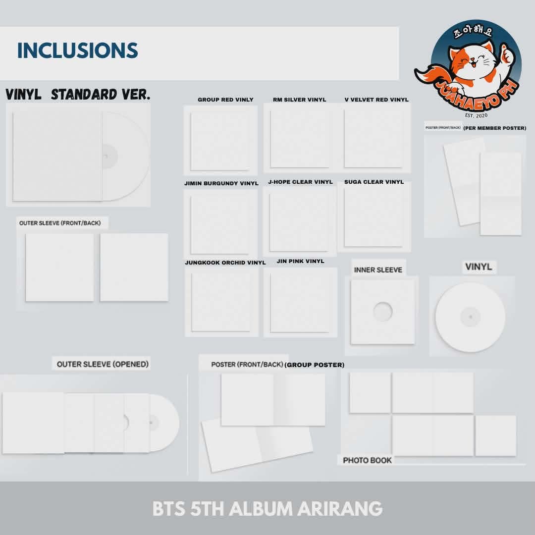 BTS THE 5TH ALBUM - ARIRANG