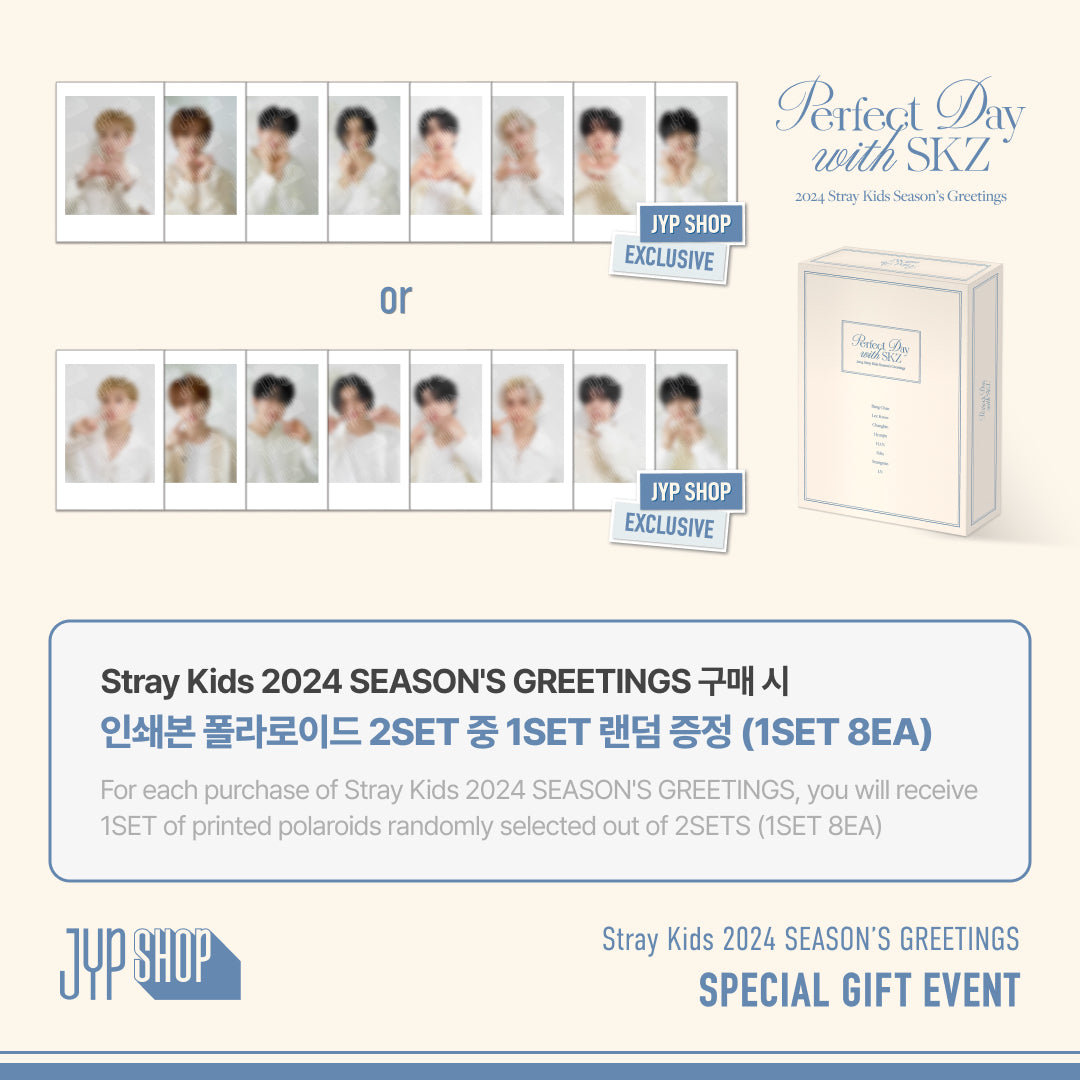 Stray Kids 2024 Season's Greetings - Perfect Day with SKZ