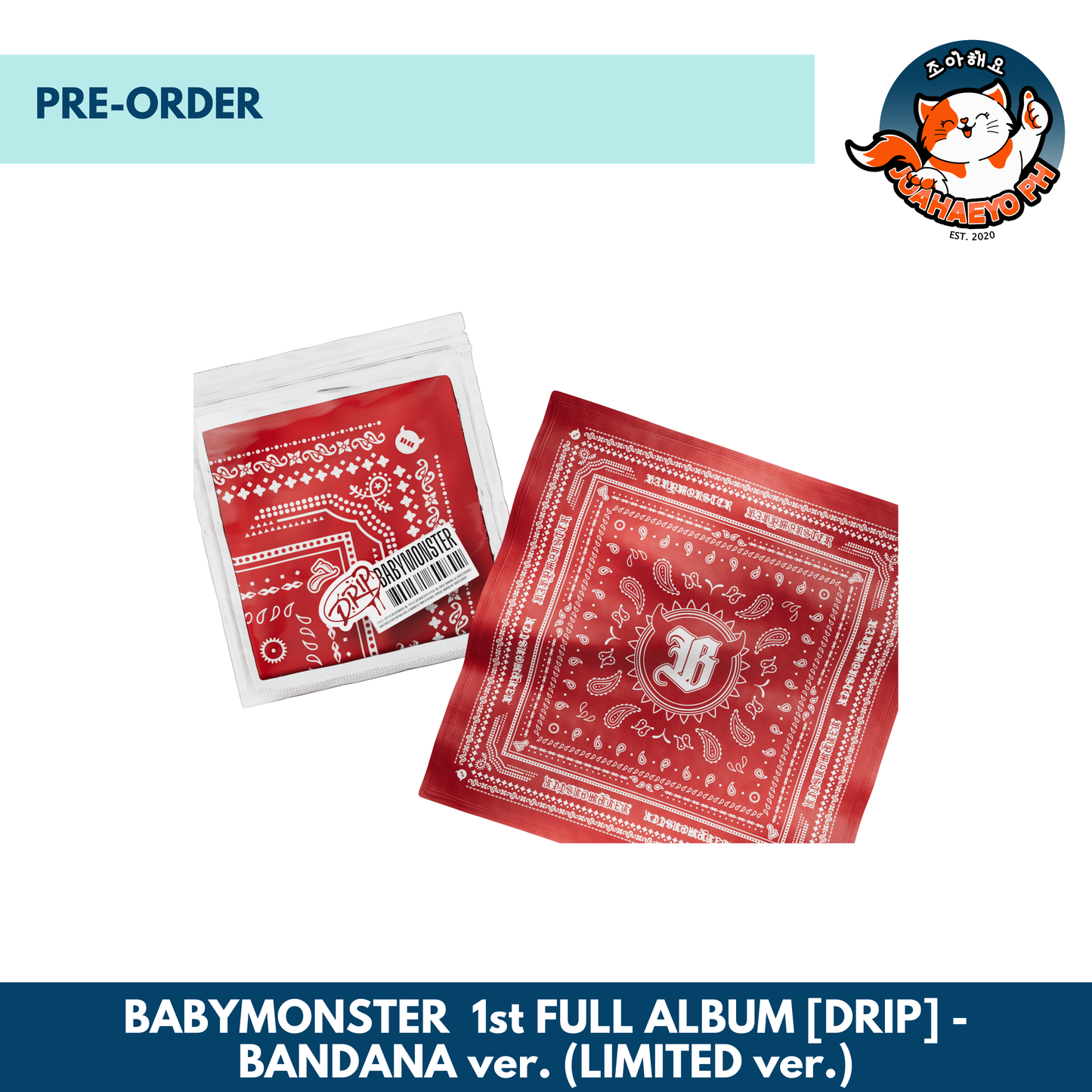 BABYMONSTER 1ST FULL ALBUM - DRIP