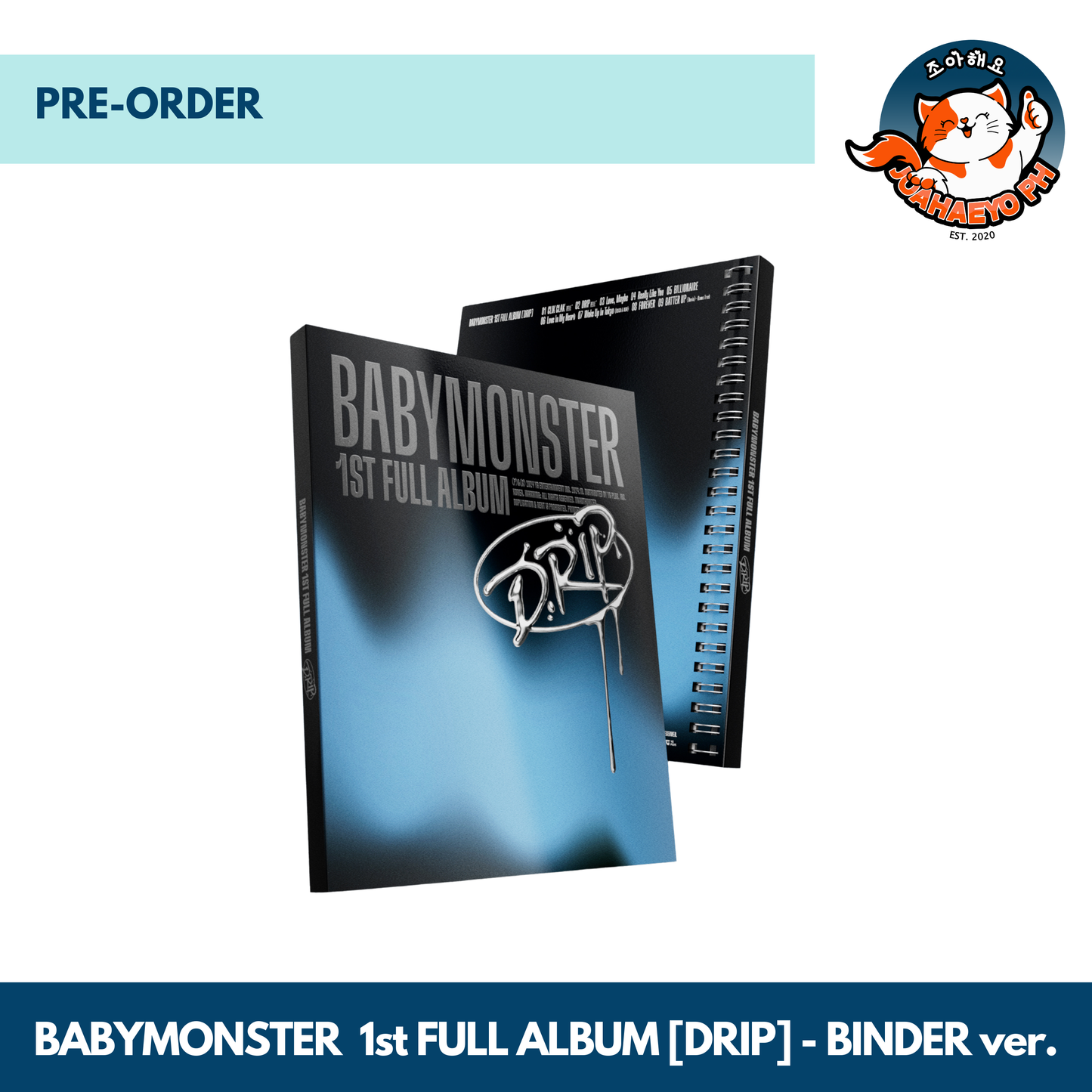 BABYMONSTER 1ST FULL ALBUM - DRIP