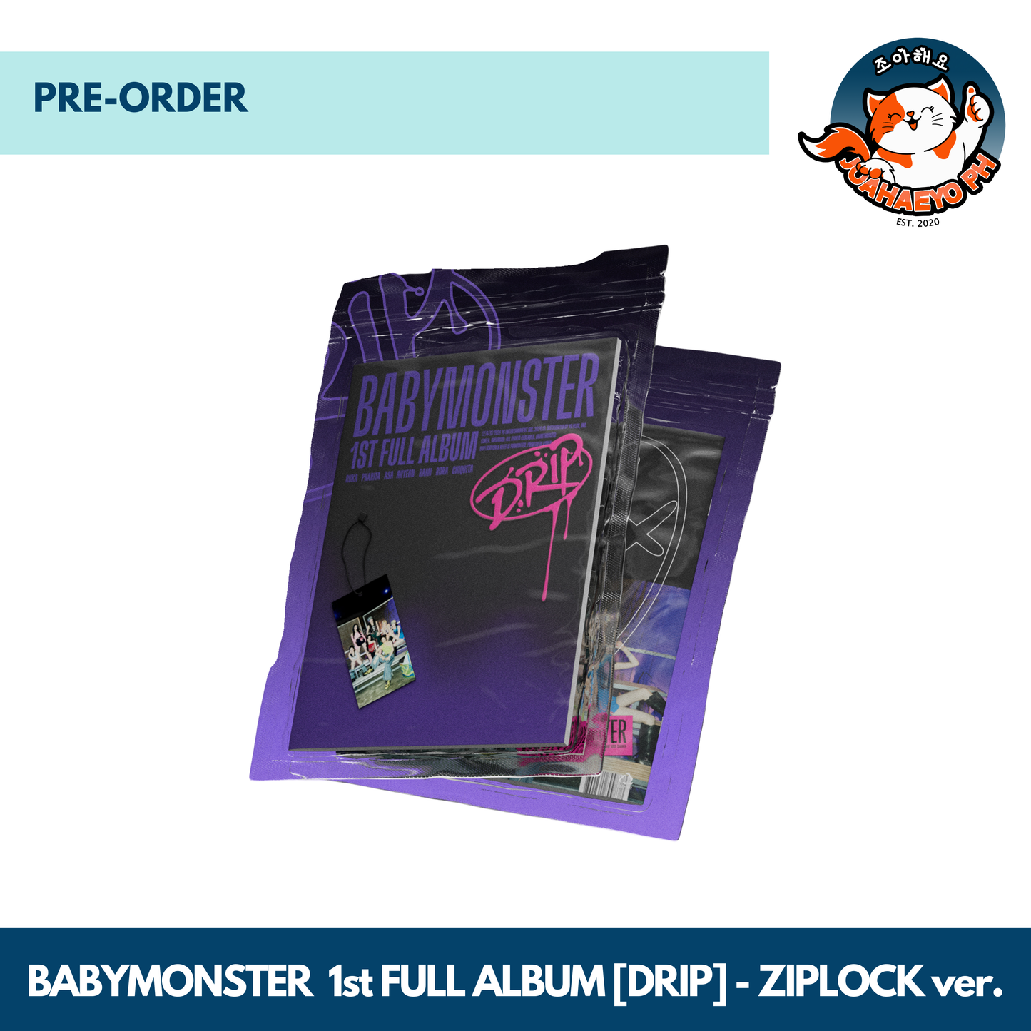 BABYMONSTER 1ST FULL ALBUM - DRIP