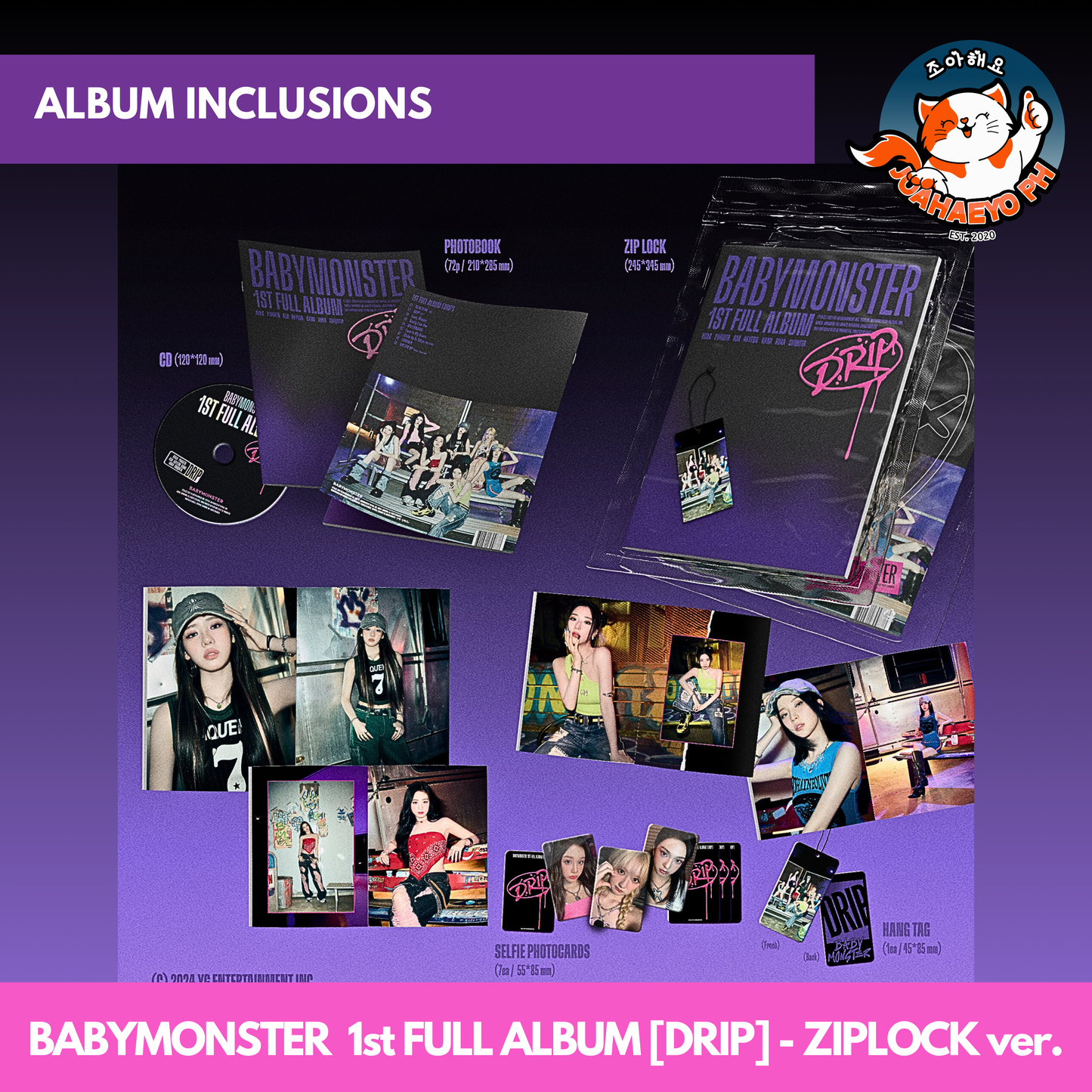 BABYMONSTER 1ST FULL ALBUM - DRIP