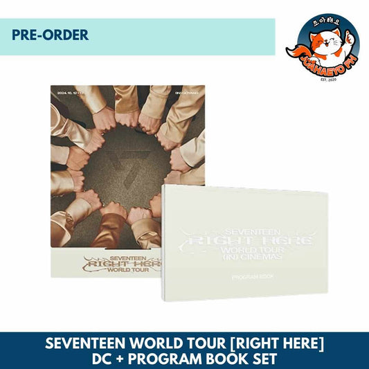 SEVENTEEN WORLD TOUR RIGHT HERE - DIGITAL CODE & PROGRAM BOOK SET