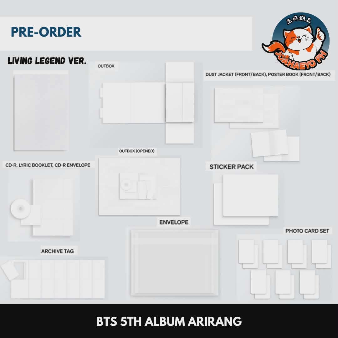 BTS THE 5TH ALBUM - ARIRANG