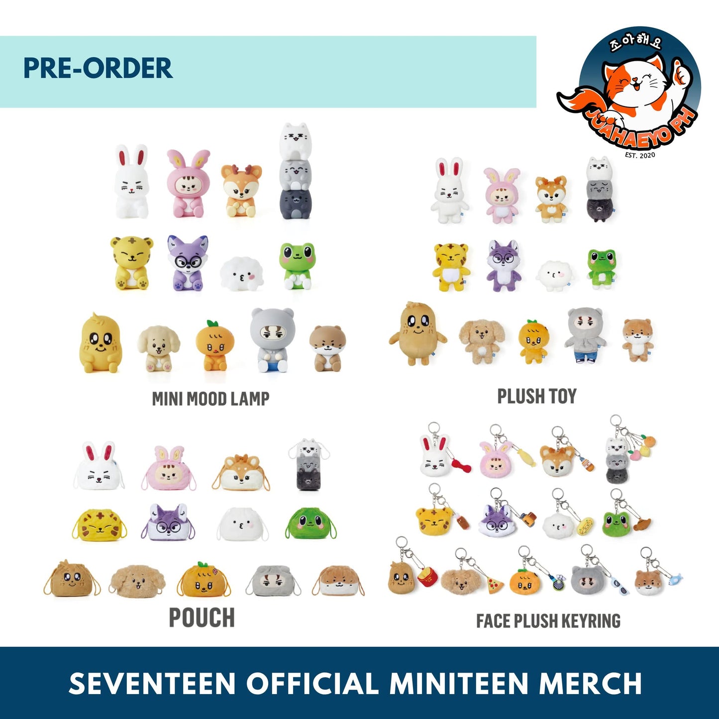 [2/2] SEVENTEEN MINITEEN - HOUSE PARTY OFFICIAL CHARACTER